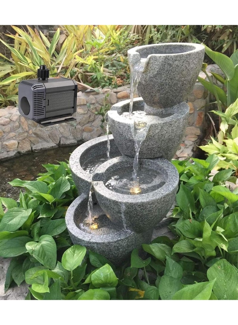 SunSun Amphibious Water Submersible Pump HQB-3500 – 3000 LPH Flow Rate, 85W Power, 3.5m Pumping Height for High-Performance Aquarium, Fountain, Pond, Hydroponics Pump - Image 3